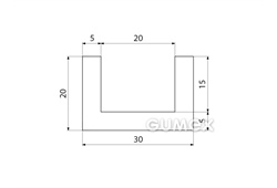 SILIKONPROFILE U-FORM